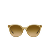 Versace VE4404 Sunglasses 53472L transparent honey - product thumbnail 1/4