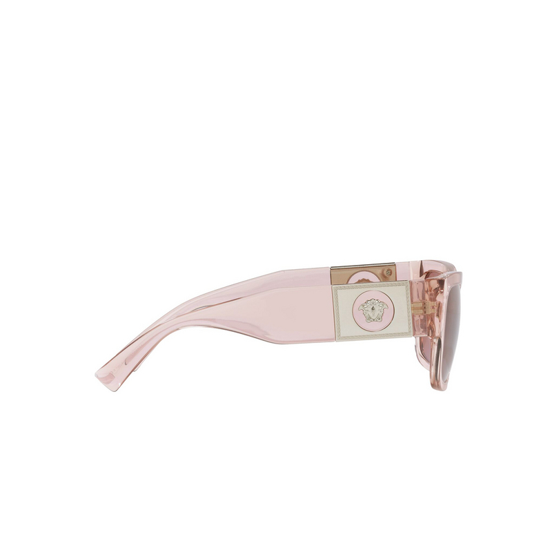 Versace VE4406 Sunglasses 533969 transparent pink - 3/4