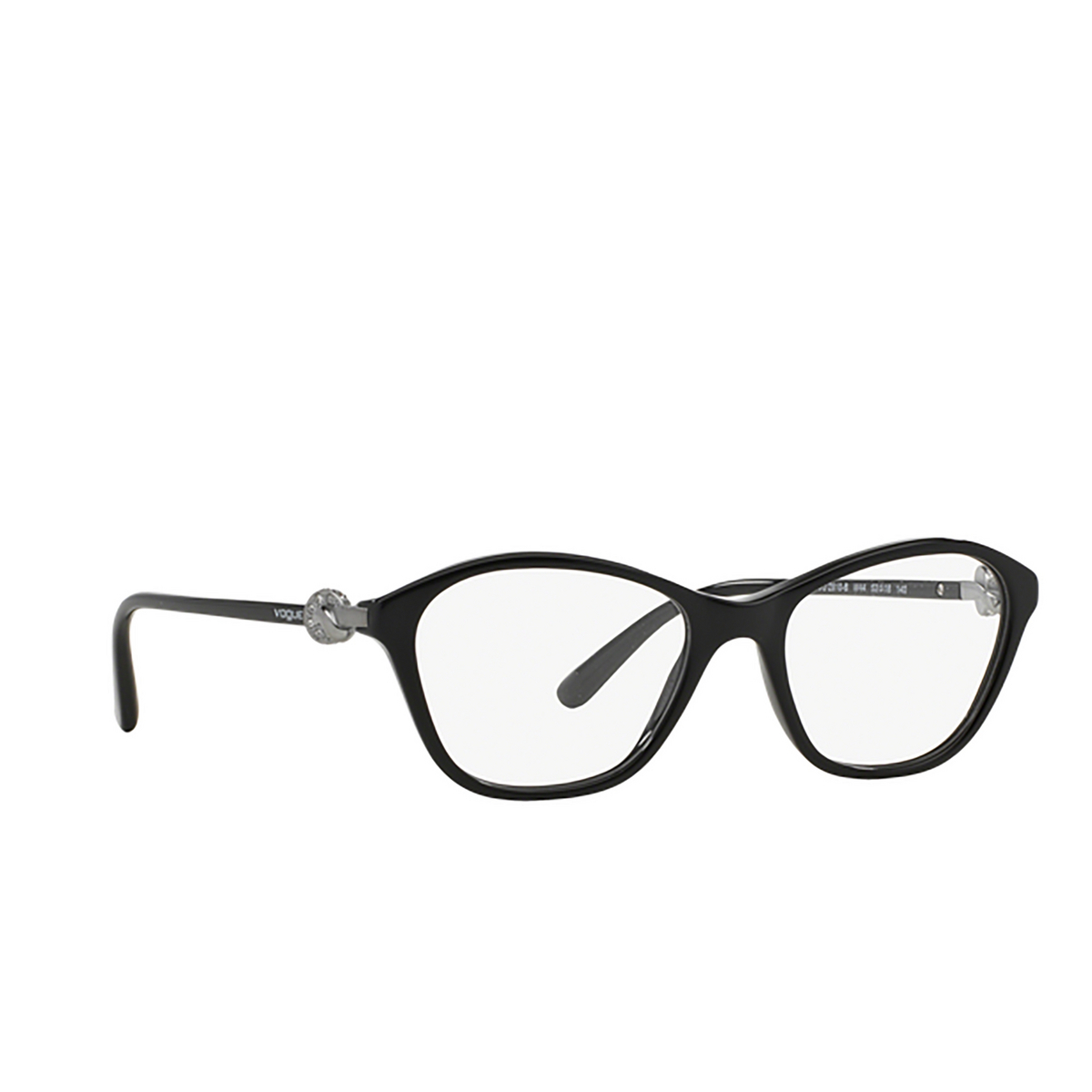 Vogue VO2910B Eyeglasses W44 Black - 2/4