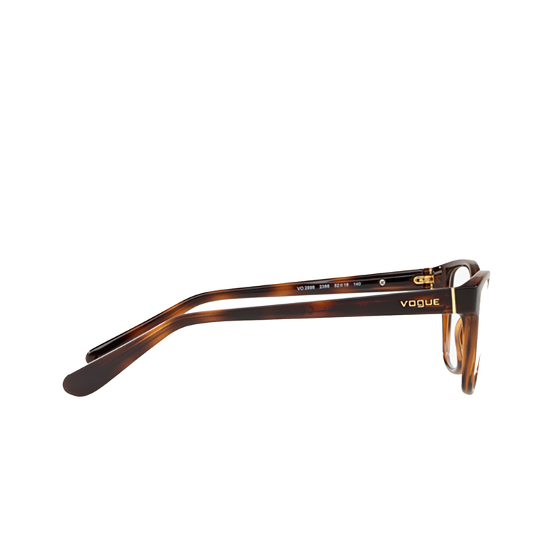 Vogue VO2998 Eyeglasses 2386 top havana / light brown - 3/4