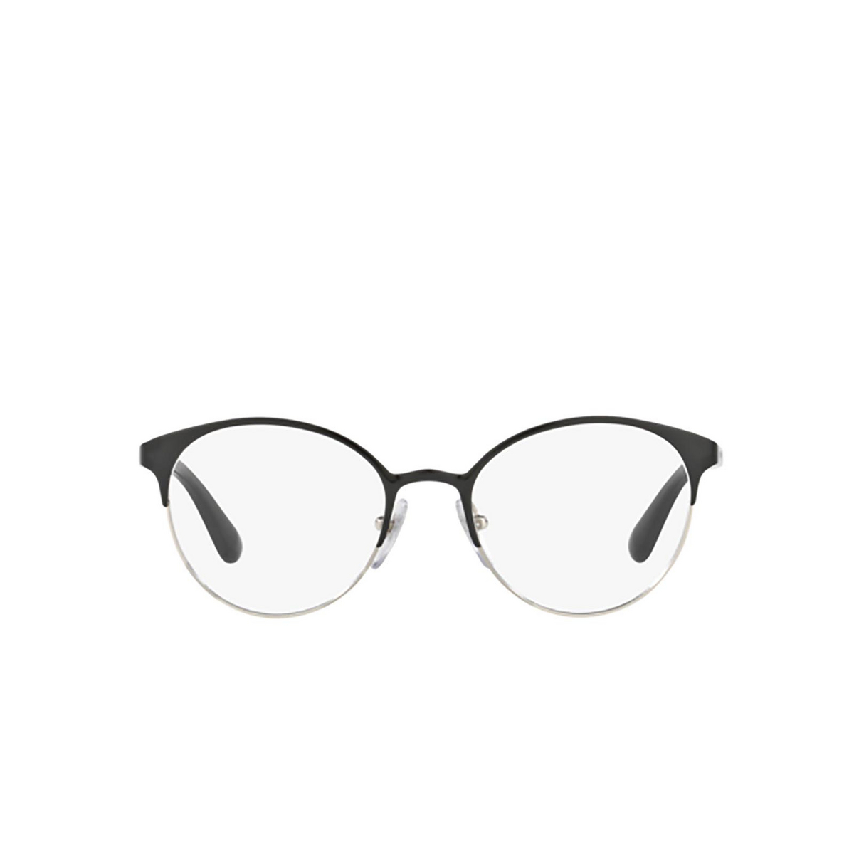 Vogue VO4011 Eyeglasses 352 TOP BLACK / SILVER - front view