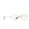 Vogue® Round Eyeglasses: VO4127 color Pale Gold 848 - product thumbnail 2/3.