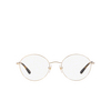 Vogue® Round Eyeglasses: VO4127 color Pale Gold 848 - product thumbnail 1/3.