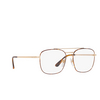 Vogue® Square Eyeglasses: VO4140 color Top Havana / Pale Gold 5078 - product thumbnail 2/3.