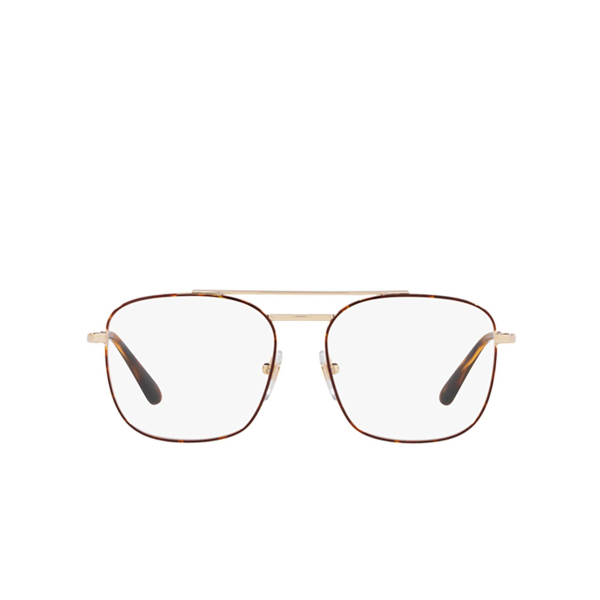 Vogue® Square Eyeglasses: VO4140 color Top Havana / Pale Gold 5078 - 1/3.