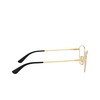 Vogue® Irregular Eyeglasses: VO4163 color Top Black / Gold 280 - product thumbnail 3/3.