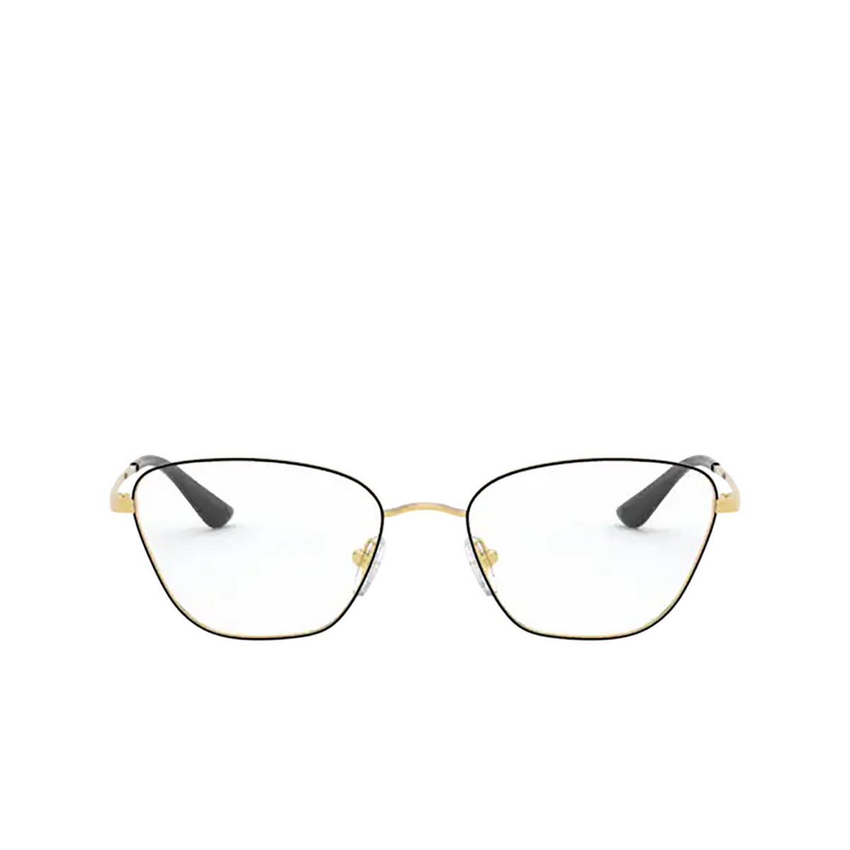 Vogue® Irregular Eyeglasses: VO4163 color 280 Top Black / Gold - front view