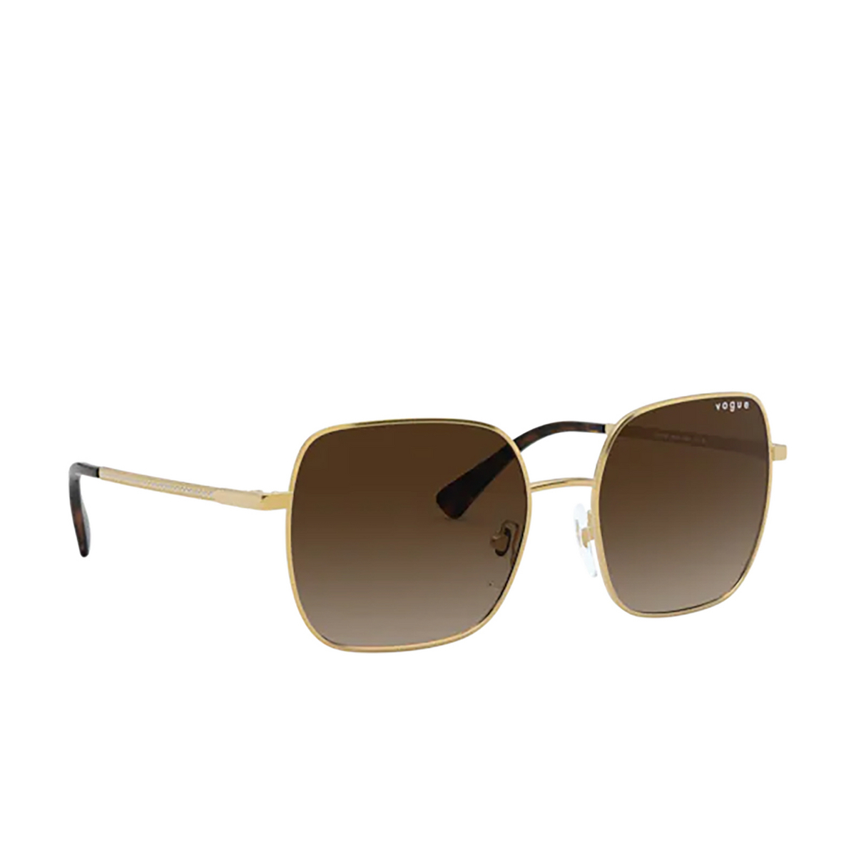 Vogue VO4175SB Sunglasses 280/13 Gold - three-quarters view