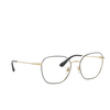 Vogue® Square Eyeglasses: VO4178 color Top Black / Gold 280 - product thumbnail 2/3.