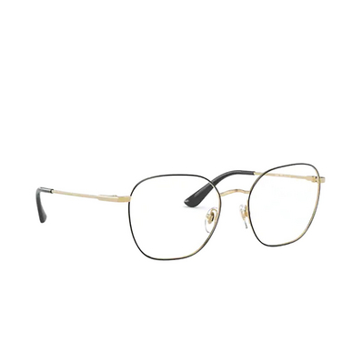 Vogue VO4178 Eyeglasses 280 top black / gold - three-quarters view