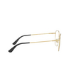 Vogue® Square Eyeglasses: VO4178 color Top Black / Gold 280 - product thumbnail 3/3.