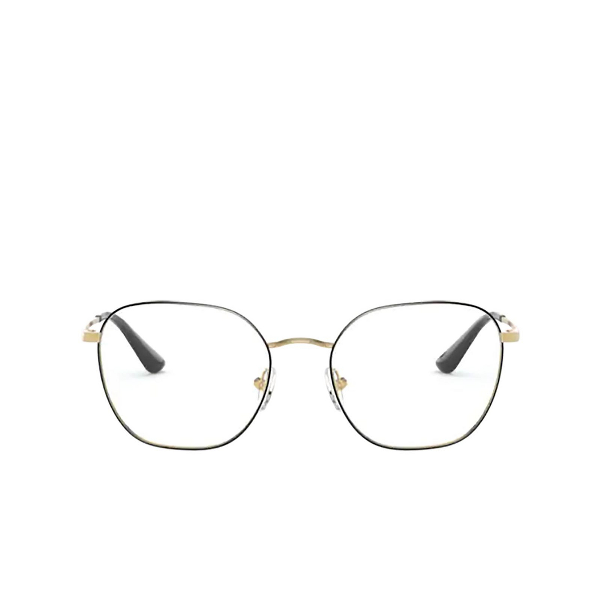 Vogue® Square Eyeglasses: VO4178 color 280 Top Black / Gold - front view