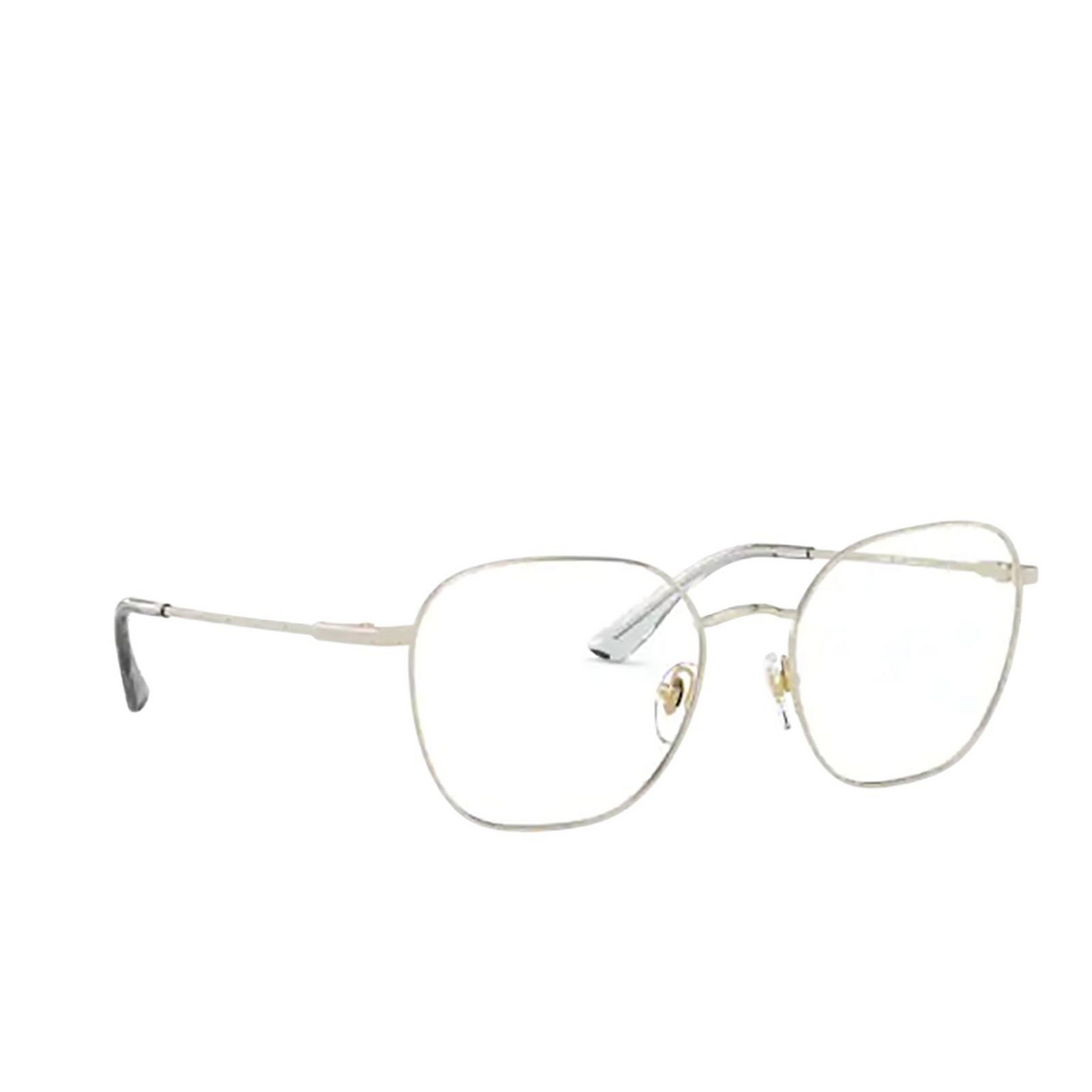 Vogue® Square Eyeglasses: VO4178 color 848 Pale Gold - three-quarters view