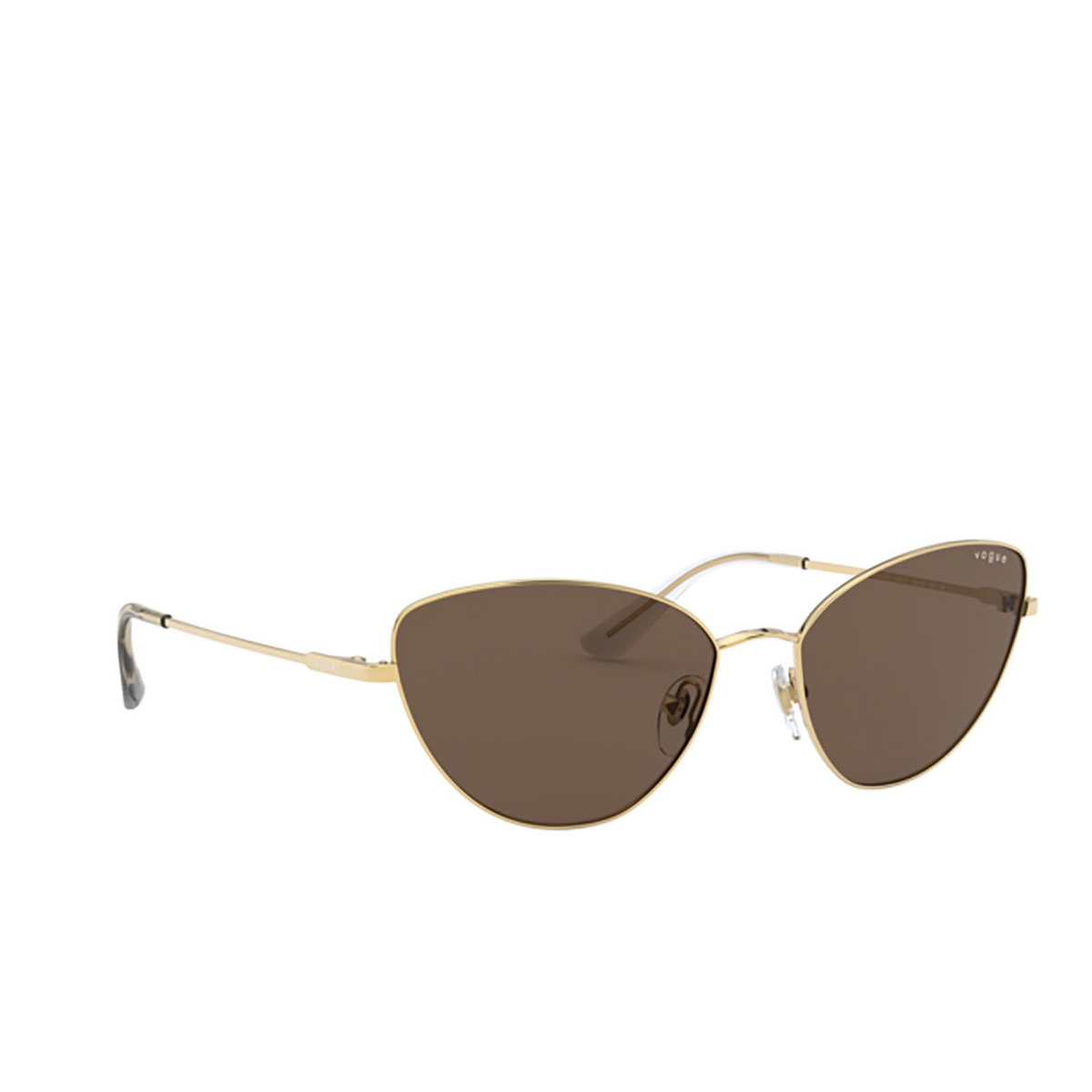 Vogue VO4179S Sunglasses 280/73 Gold - three-quarters view