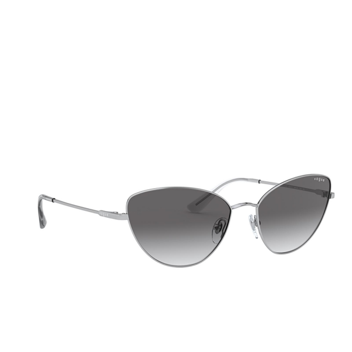 Vogue VO4179S Sunglasses 323/11 Silver - three-quarters view