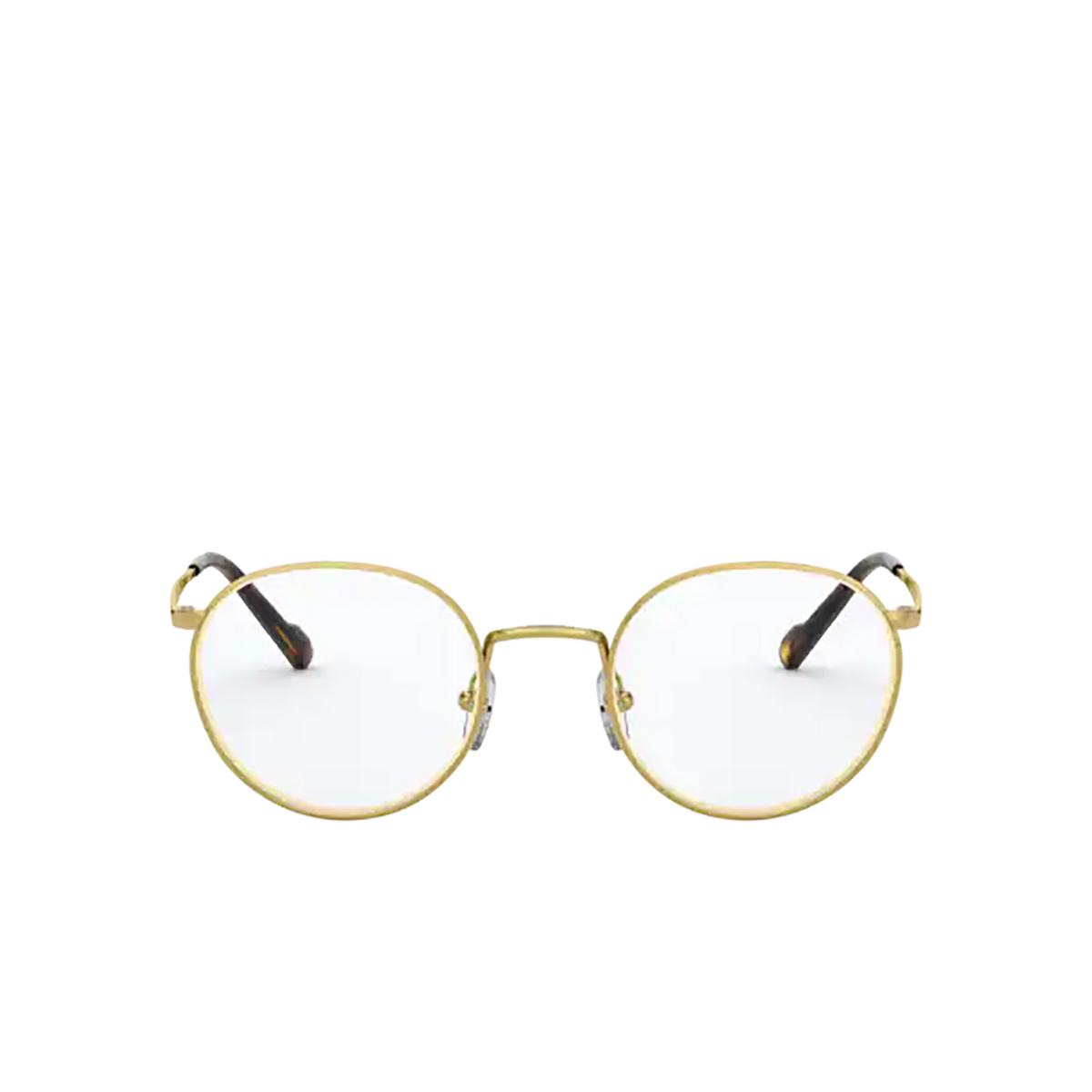 Vogue® Round Eyeglasses: VO4183 color Gold 280 - front view.