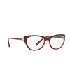 Vogue® Cat-eye Eyeglasses: VO5058-B color Top Bordeaux Opal Link 2323 - product thumbnail 2/3.