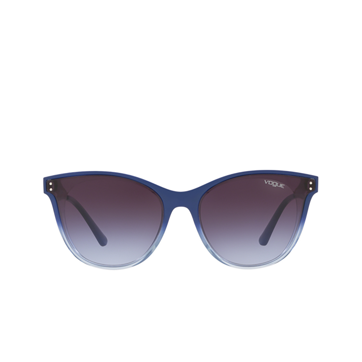 Occhiali da sole Vogue VO5205S 26414Q Transp Azure Gradient Blue - frontale