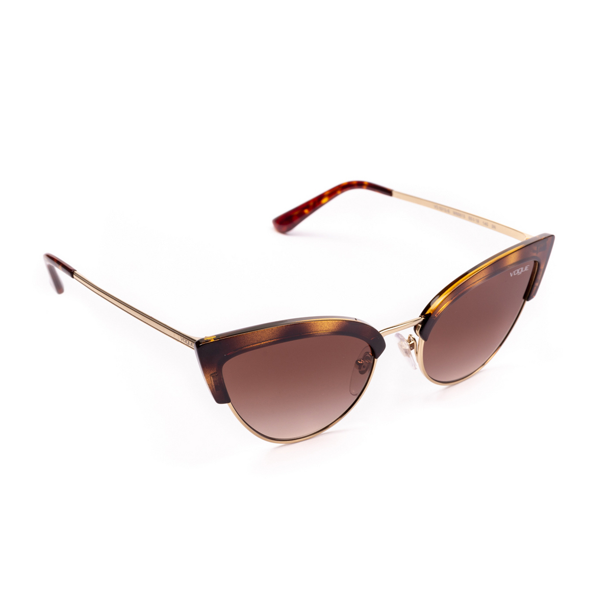 Vogue VO5212S Sunglasses W65613 TOP DARK HAVANA / PALE GOLD - product thumbnail 2/5