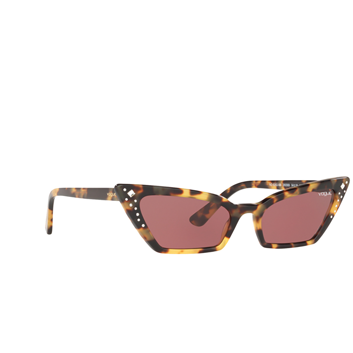 Vogue® Cat-eye Sunglasses: VO5282SB color Yellow Havana 260569 - 2/3.