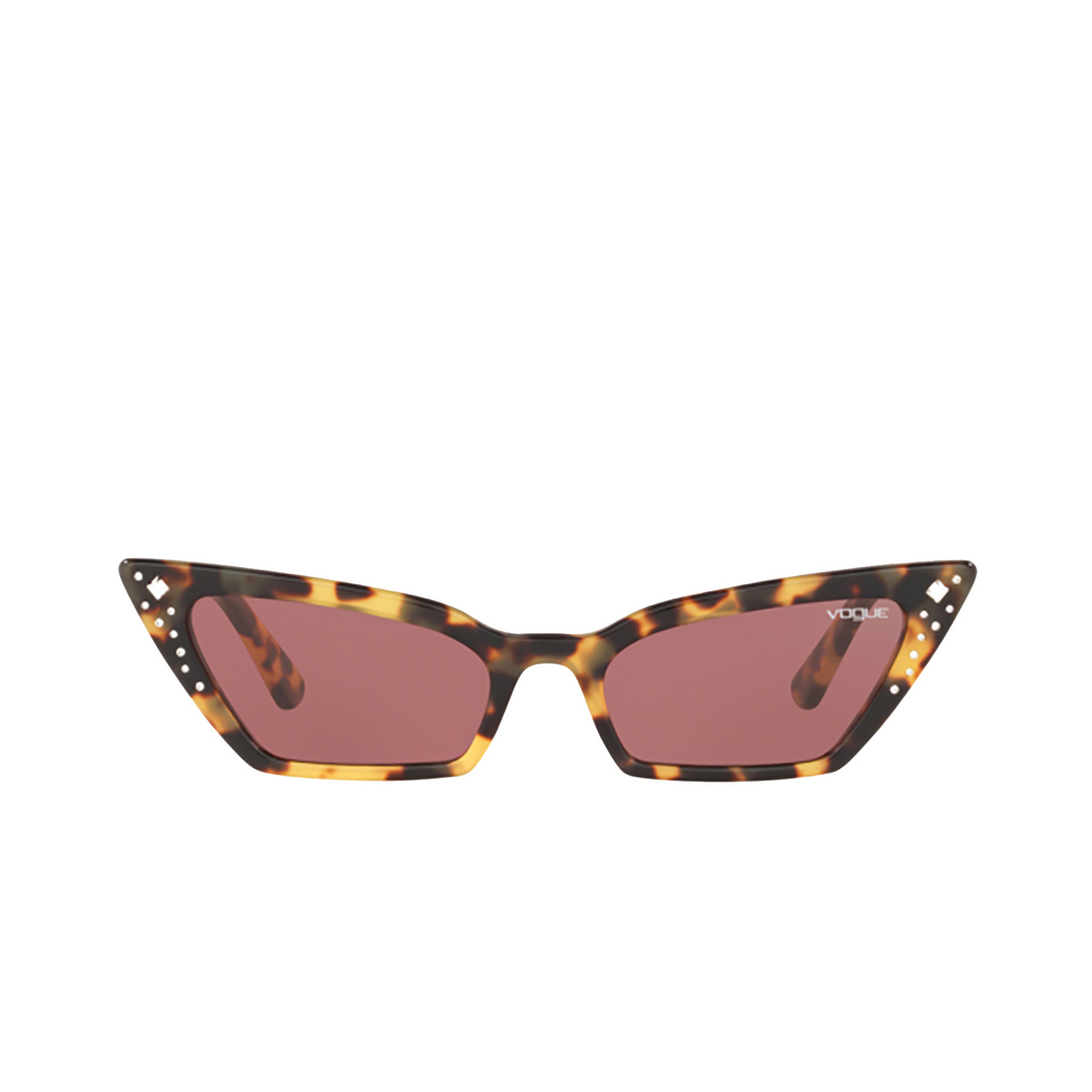 Vogue® Cat-eye Sunglasses: VO5282SB color Yellow Havana 260569 - 1/3.