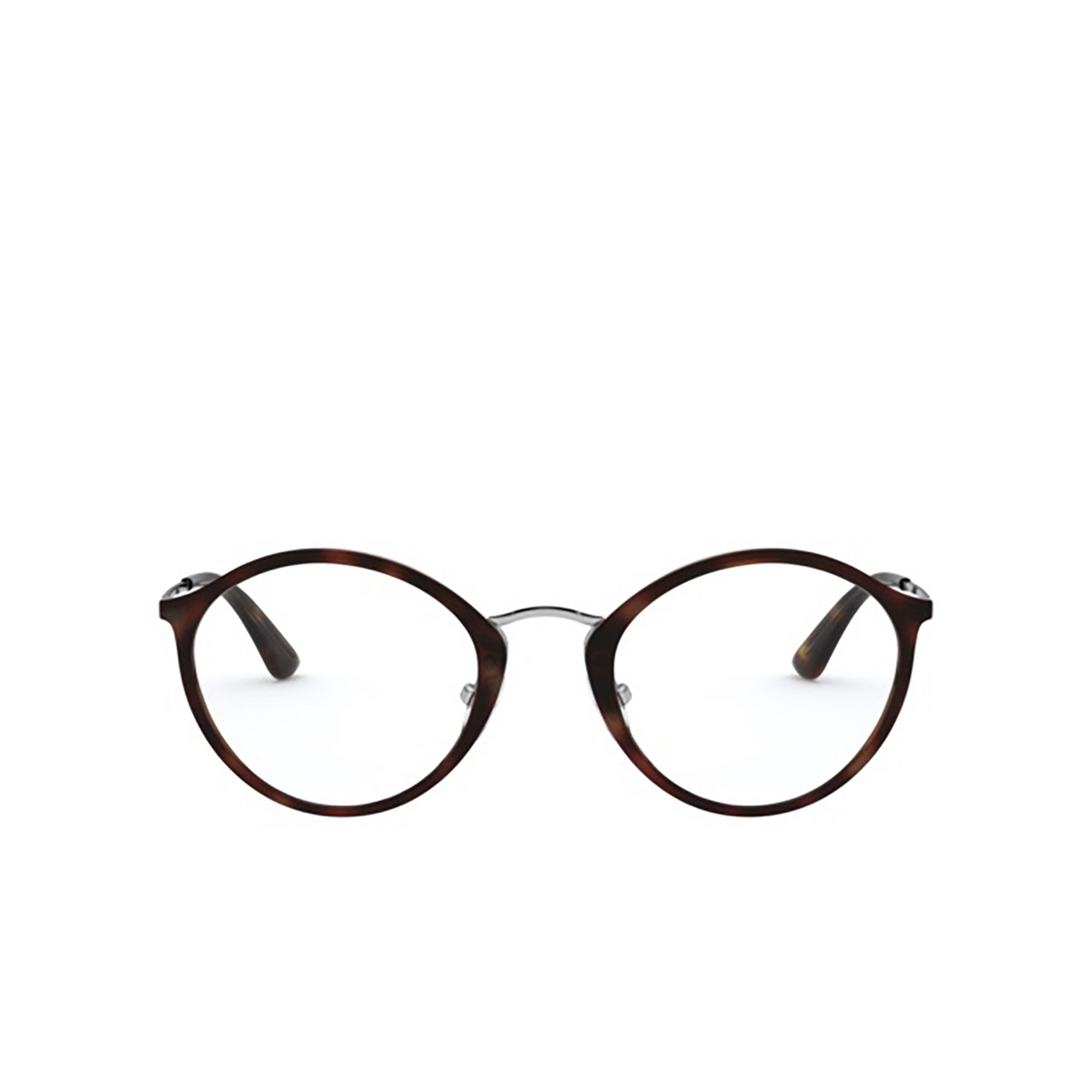 Vogue® Round Eyeglasses: VO5286 color 2386 Top Dark Havana / Light Brown - front view