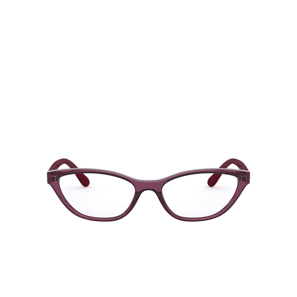Vogue® Cat-eye Eyeglasses: VO5309 color Transparent Cherry 2798 - front view.