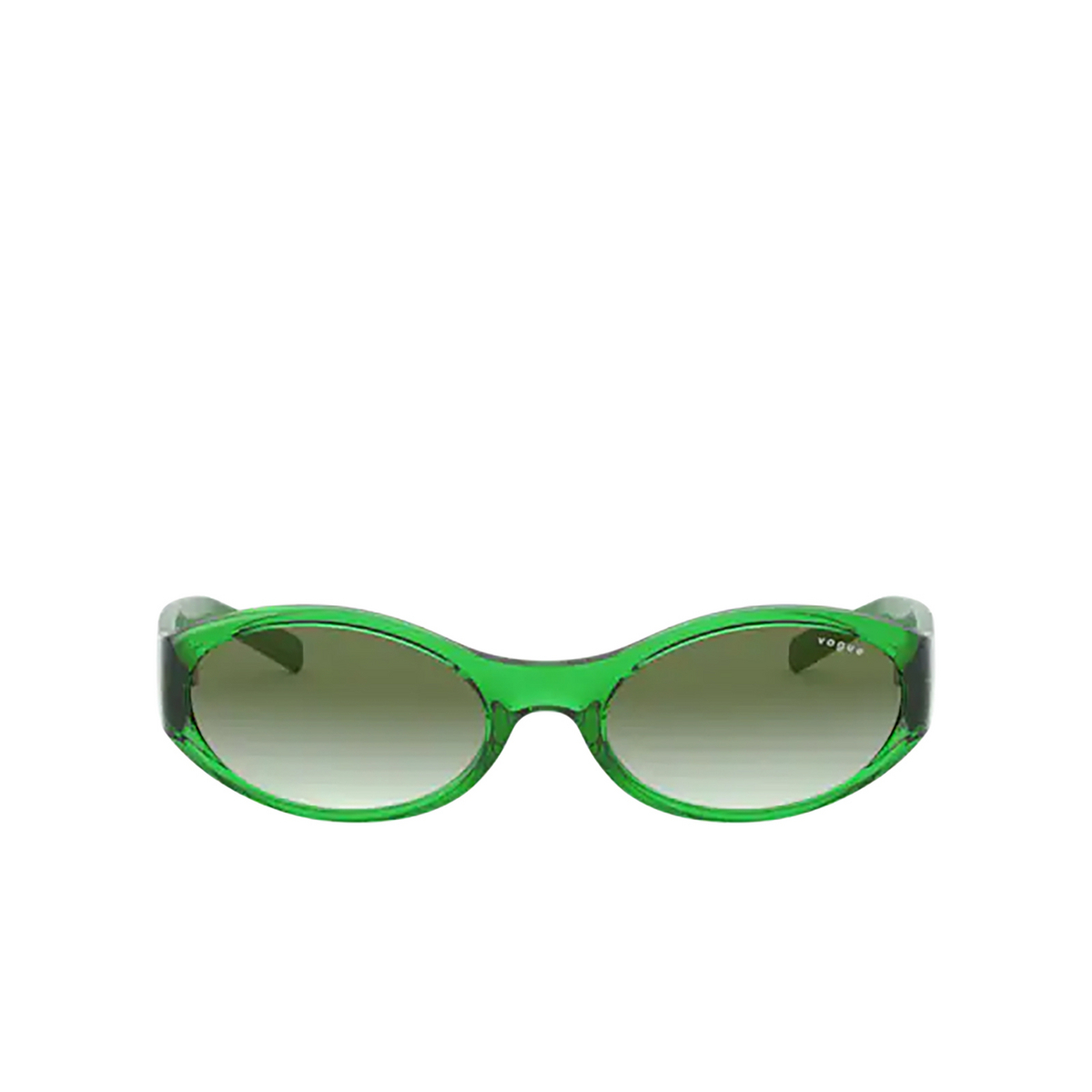 Vogue VO5315S Sunglasses 28028E Transparent Green - front view
