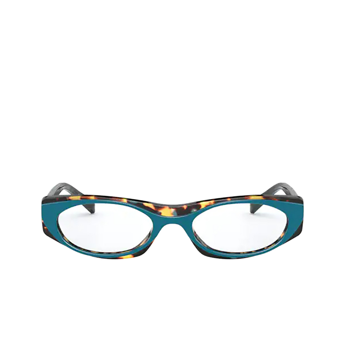 Vogue VO5316 Eyeglasses 2816 TOP GREEN / MULTI BLUE HAVANA - front view