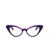 Vogue® Cat-eye Eyeglasses: VO5317 color Top Blue / Transparent Fuxia 2809 - product thumbnail 1/3.