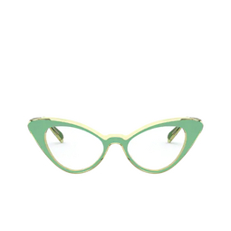 Vogue® Cat-eye Eyeglasses: VO5317 color Top Green / Transparent Beige 2810.
