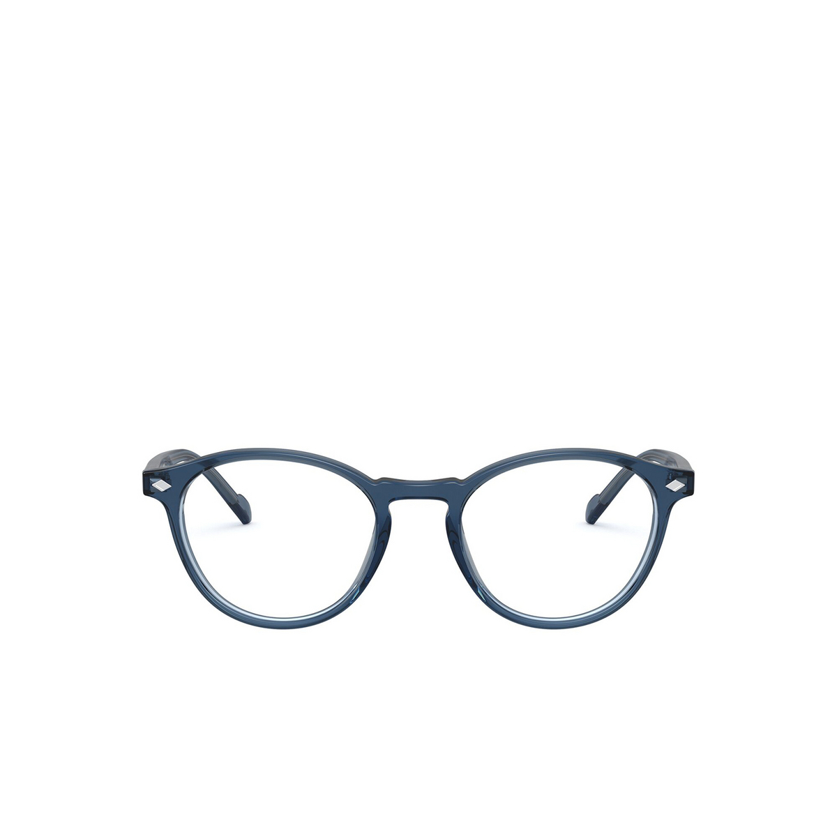 Vogue® Round Eyeglasses: VO5326 color Transparent Blue 2760 - front view.