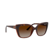 Vogue VO5337S Sunglasses 238613 dark havana - product thumbnail 2/4