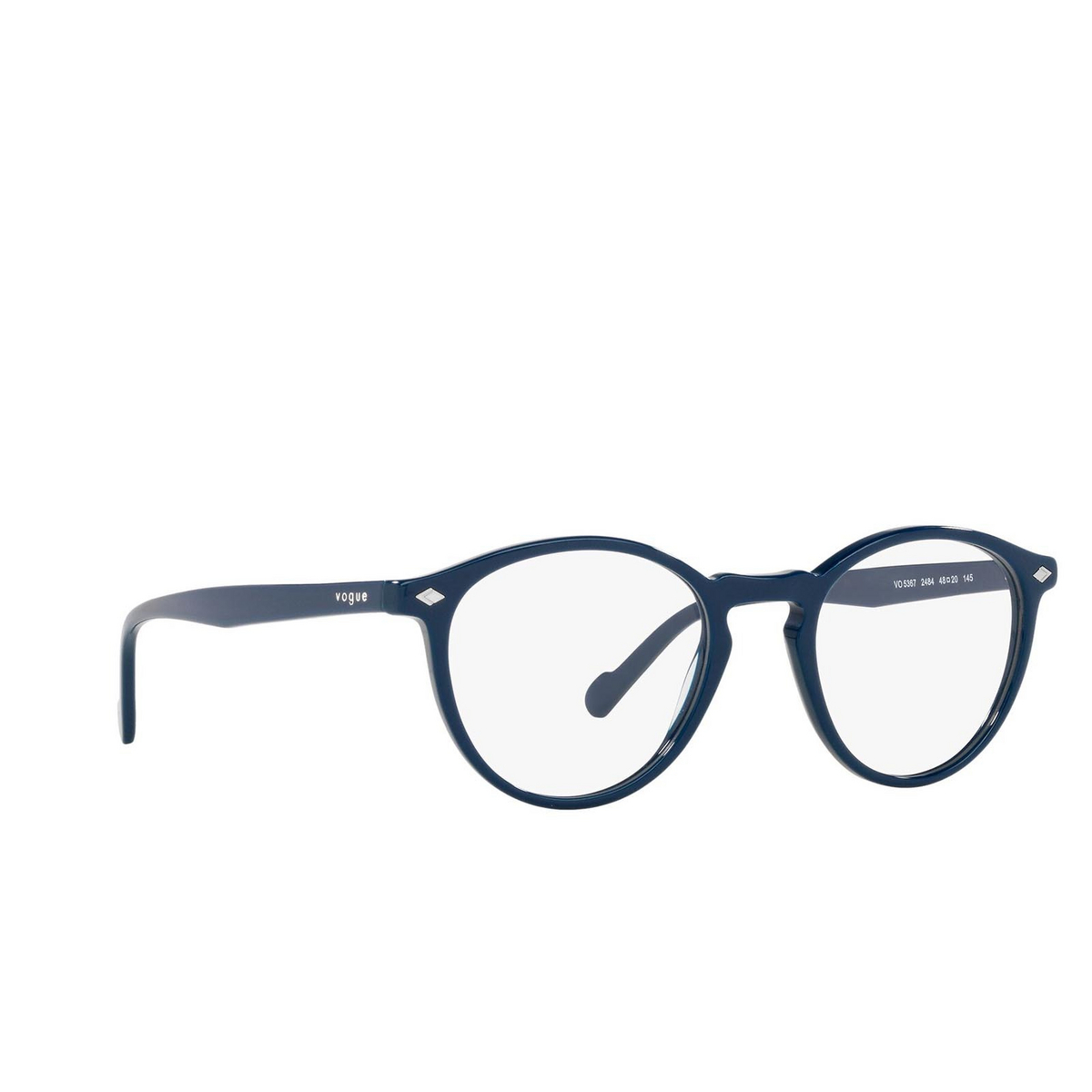 Vogue VO5367 Eyeglasses 2484 Dark Blue - 3/4