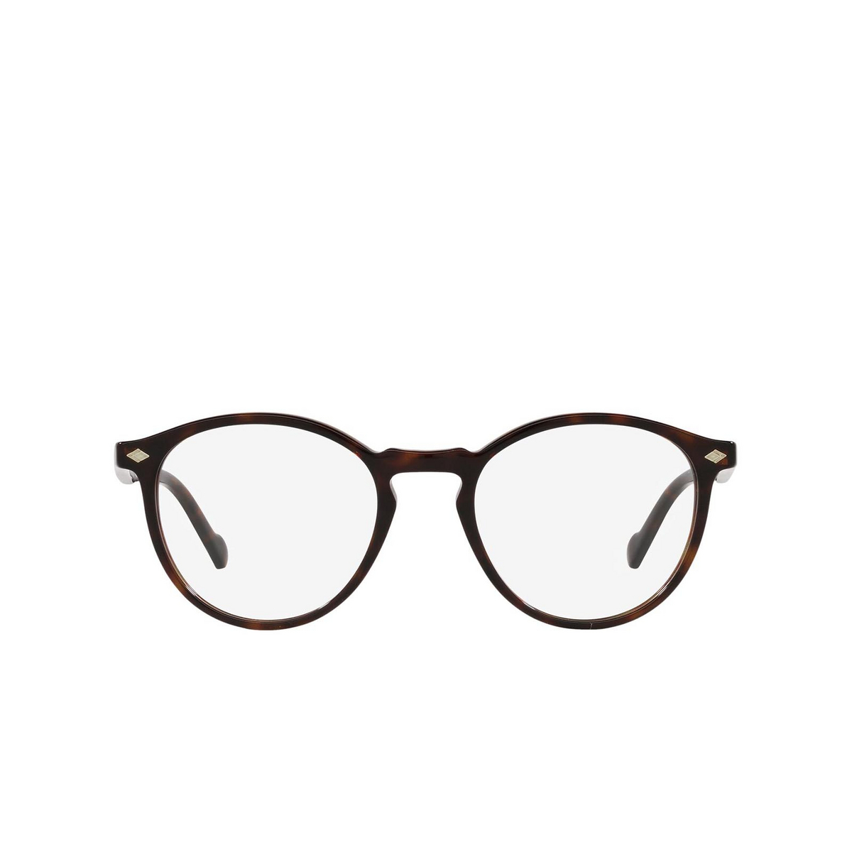 Vogue® Round Eyeglasses: VO5367 color Dark Havana W656 - front view.