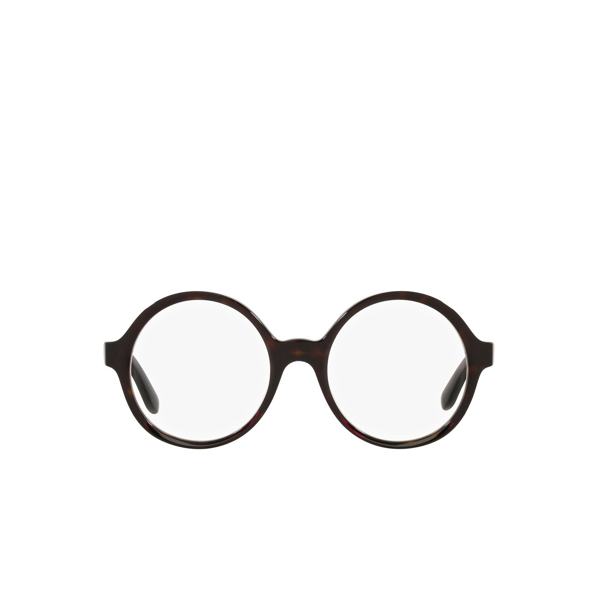 Vogue® Round Eyeglasses: VO5395 color Dark Havana W656 - front view.