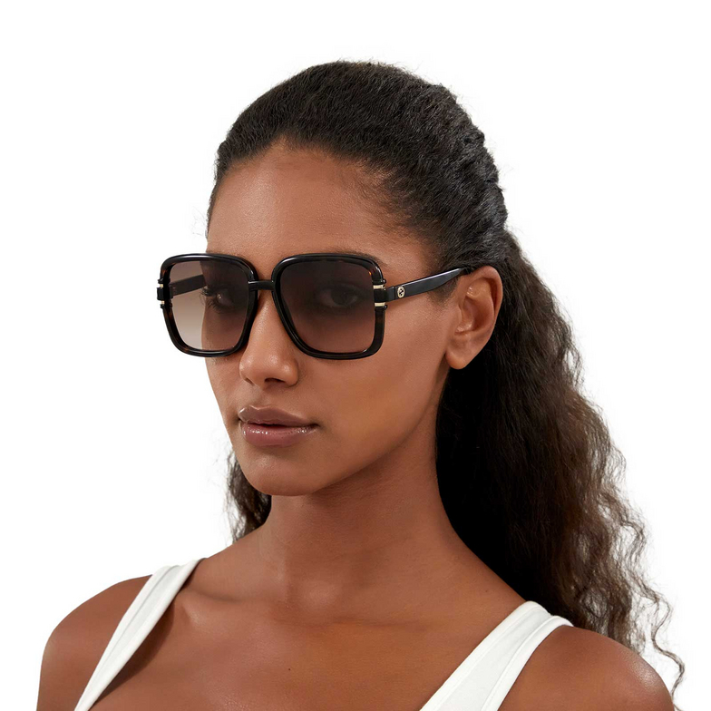 Gucci GG1066S Sunglasses 002 havana - 5/5