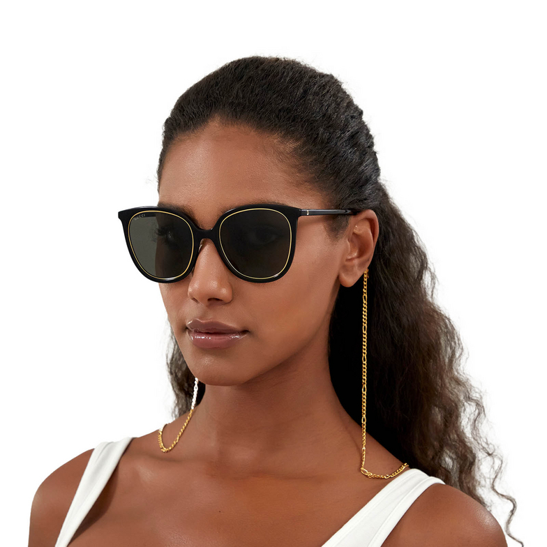 Gucci GG1076S Sunglasses 001 black - 5/5
