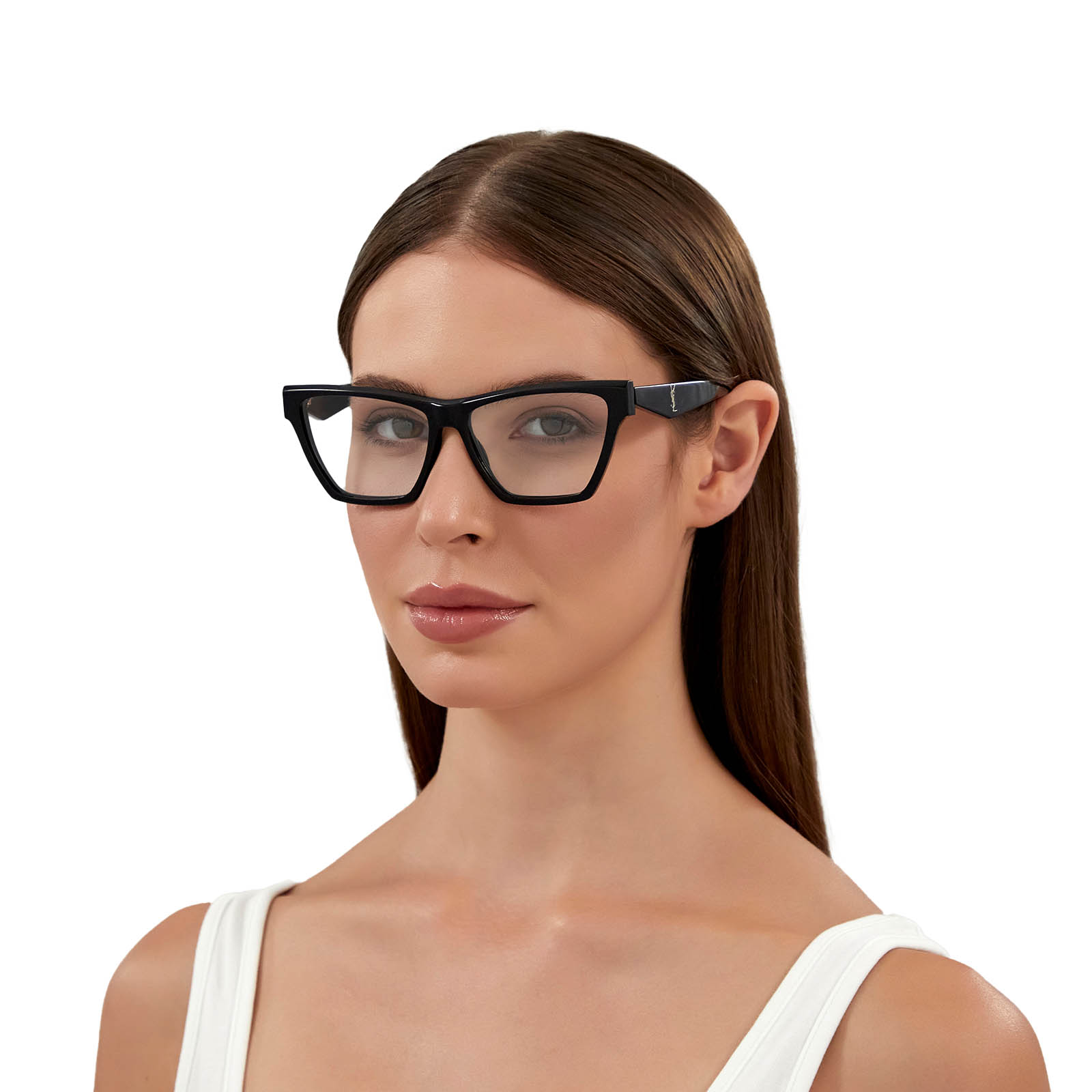 Saint Laurent SL M103 Eyeglasses 002 Black - product thumbnail 5/5