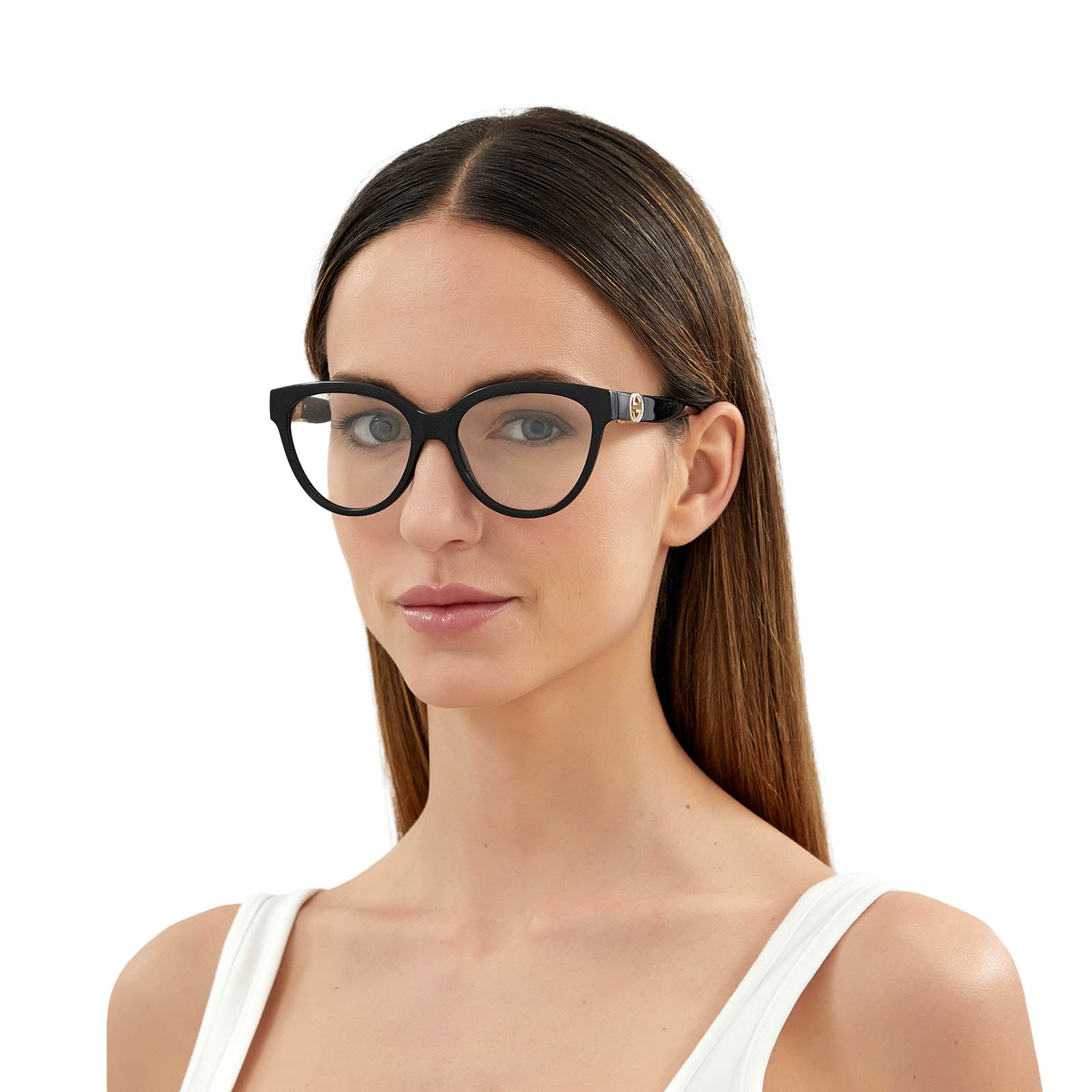 Occhiali da vista Gucci GG1024O 006 Black - anteprima prodotto 6/6