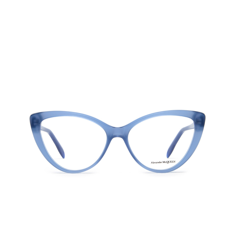 Alexander McQueen AM0287O Eyeglasses 004 blue - 1/4