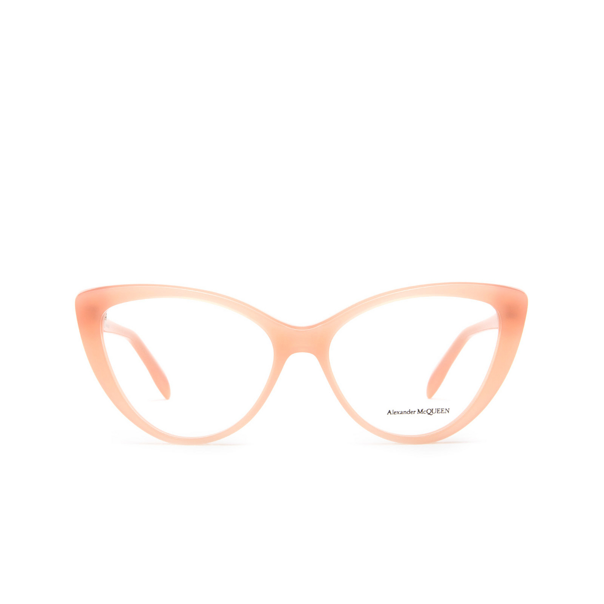 Alexander McQueen AM0287O Eyeglasses 005 Pink - front view
