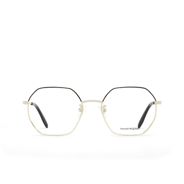 Lunettes de vue Alexander McQueen AM0338O 001 gold - Vue de face