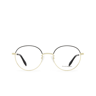 Alexander McQueen AM0369O Eyeglasses 001 gold - front view