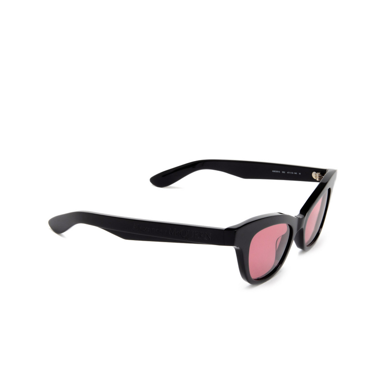 Alexander McQueen AM0381S Sunglasses 002 black - 2/4