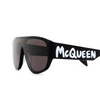 Alexander McQueen AM0386S Sunglasses 001 black - product thumbnail 4/5