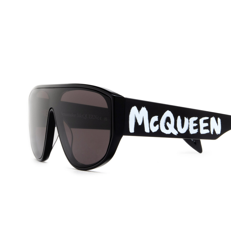 Occhiali da sole Alexander McQueen AM0386S 001 black - 4/5