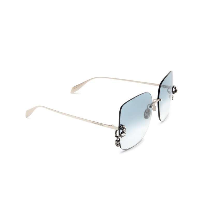 Alexander McQueen AM0390S Sunglasses 003 silver - 2/4