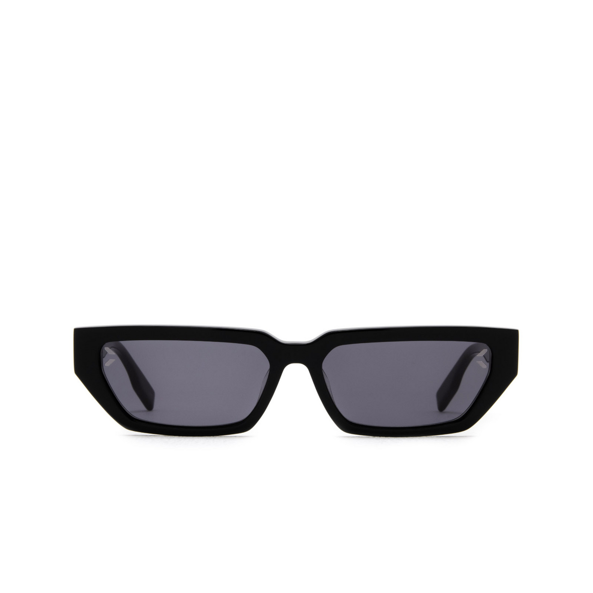 Alexander McQueen MQ0302S Sunglasses 001 Black - front view