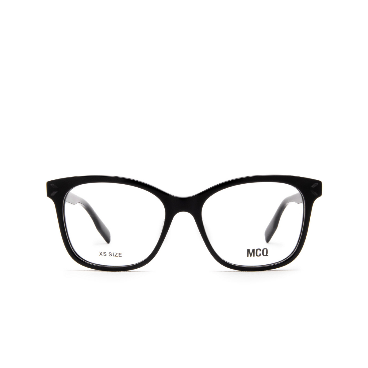 Alexander McQueen MQ0304O Eyeglasses 001 Black - front view